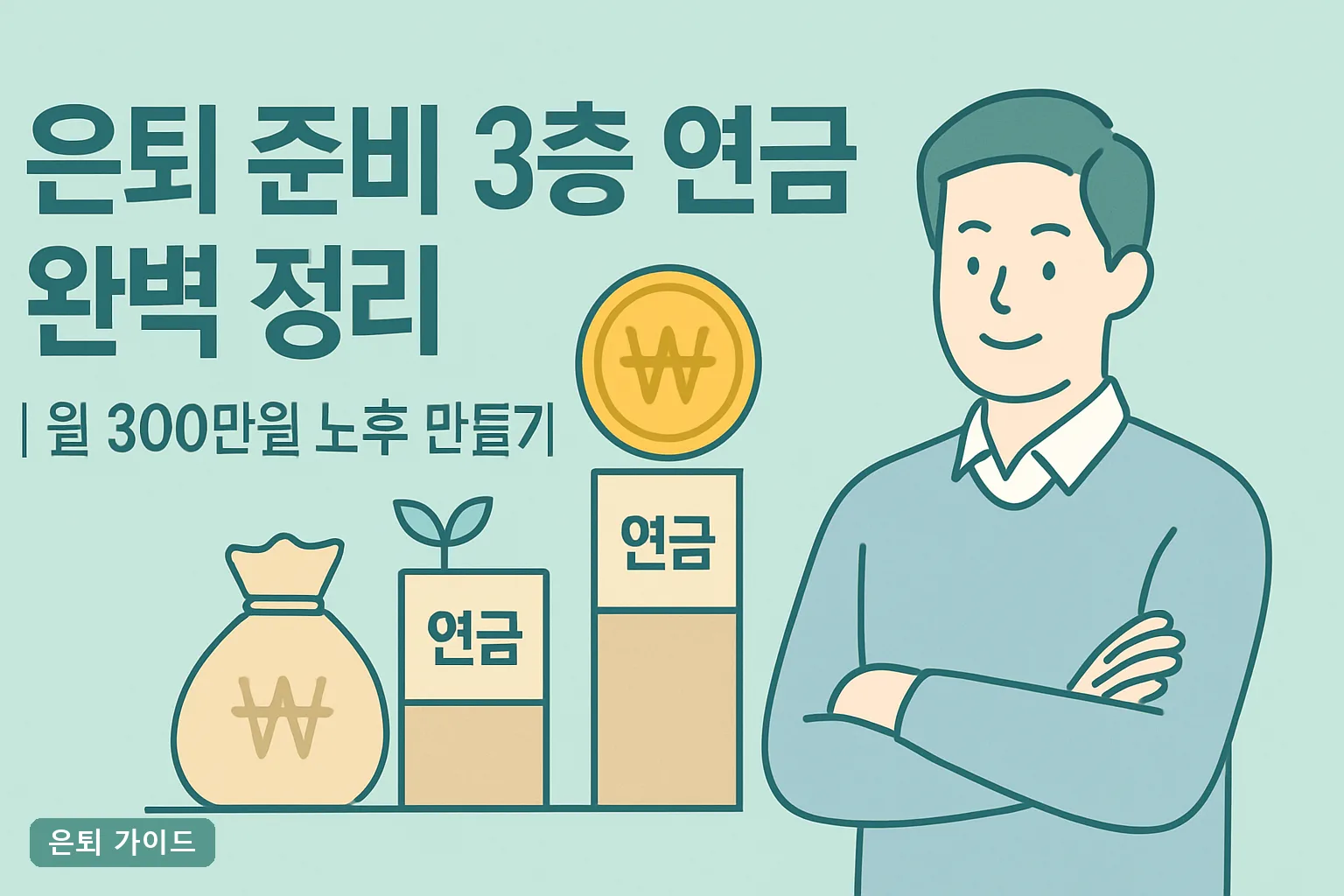 은퇴 준비 3층 연금 완벽 정리|월 300만원 노후 만들기